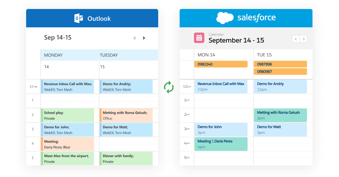 Sync your Salesforce and Google Calendars