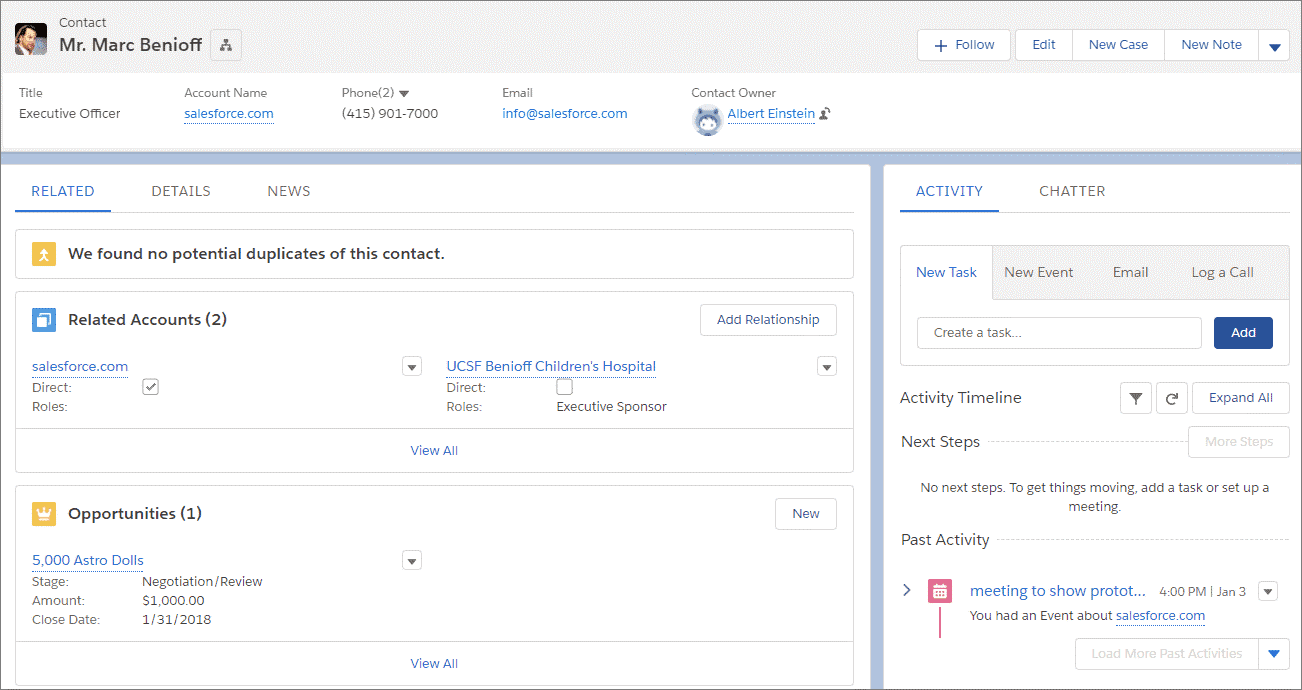 What does Salesforce do?