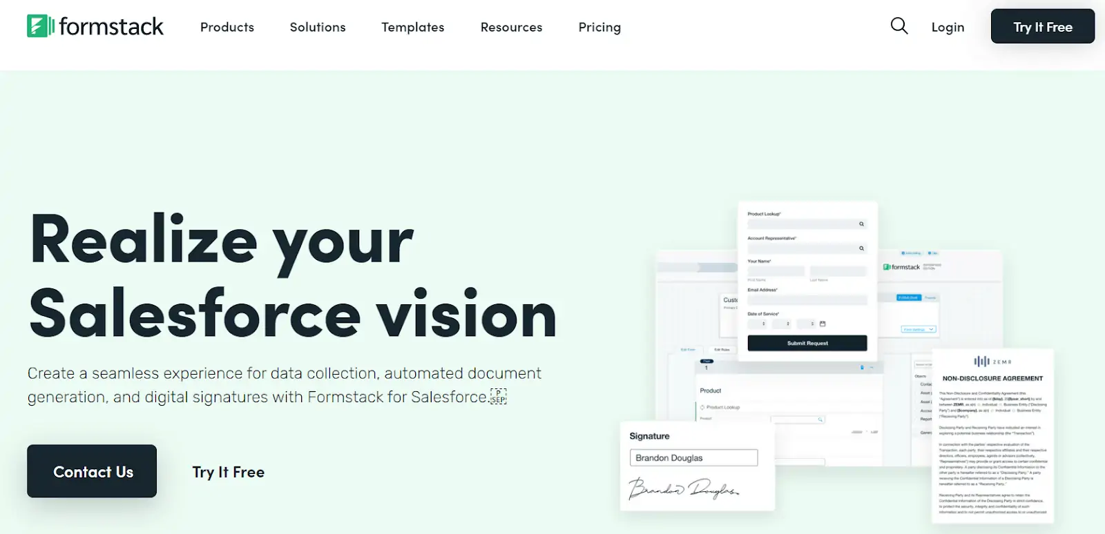 2. Formstack Salesforce integration tool