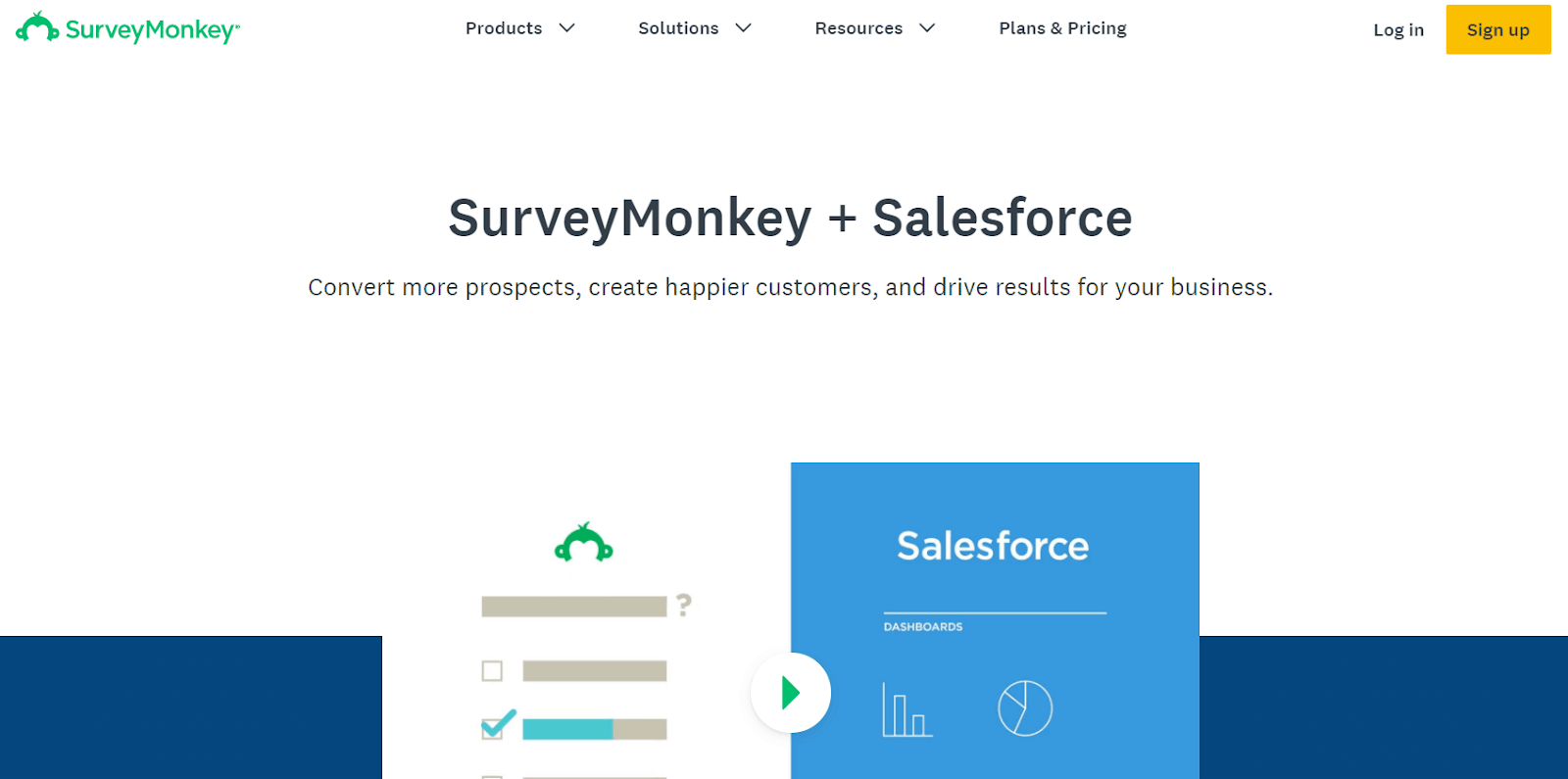 3. SurveyMonkey Salesforce tools